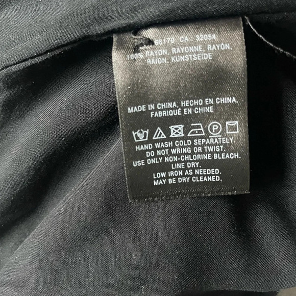 Anthropologie x Maeve black floral print wide leg crop jumpsuit 30978 - Picture 10 of 12